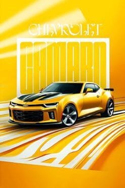 Chevrolet Camaro | Cars & Bikes Posters | Metal Posters | Wall Art