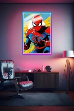 Spiderman | Pop Art Posters | Metal Posters | Wall Art