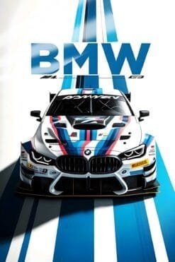 Bmw M4 | Cars & Bikes Posters | Metal Posters | Wall Art