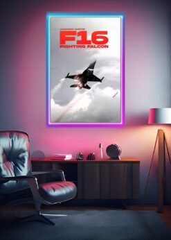 Lockhead Martin F 16 | Fighter Jets | Aviation Posters | Metal Posters | Wall Art