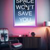 Space Won’t Save You | Fighter Jets | Aviation Posters | Metal Posters | Wall Art