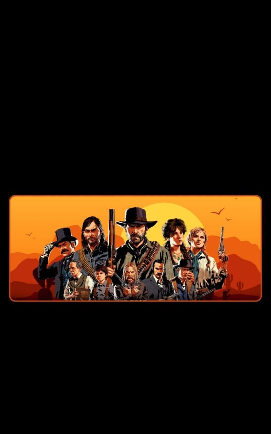 Red Dead Redemption 2 | Gaming Mousepads | Custom Mousepads | Office Desk Mat & Table Mat | In Pakistan