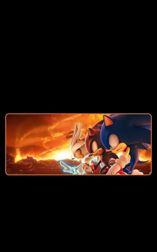 Sonic The Hedgehog | Gaming Mousepads | Custom Mousepads | Office Desk Mat & Table Mat | In Pakistan