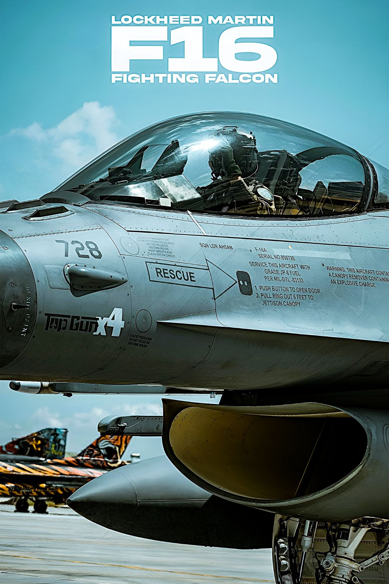F 16 The Fighting Falcon | Fighter Jets | Aviation Posters | Metal Posters | Wall Art