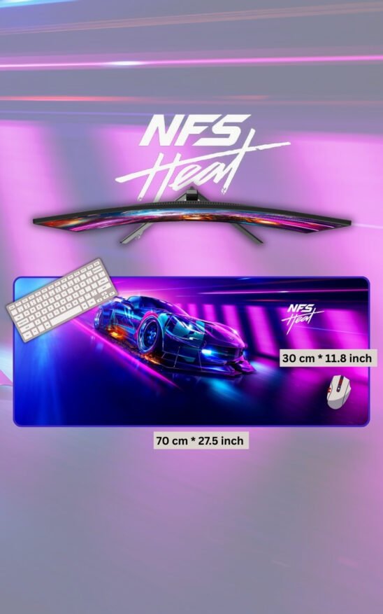 Need For Speed Heat | NFS | Gaming Mousepads | Custom Mousepads | Office Desk Mat & Table Mat | In Pakistan