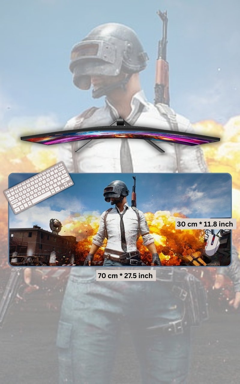 PUBG Battlegrounds | Gaming Mousepads | Custom Mousepads | Office Desk Mat & Table Mat | In Pakistan