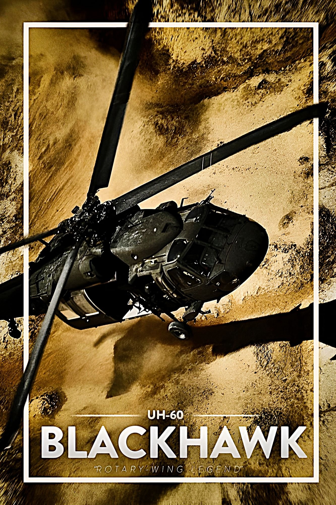 UH 60 Blackhawk | Fighter Helicopters | Aviation Posters | Metal Posters | Wall Art