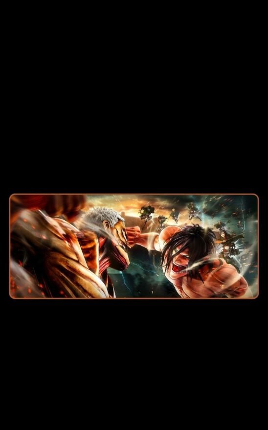 Attach On Titan 2 | Attack On Titan Mousepads | Anime Mousepads | Custom Mousepads | Office Desk Mat & Table Mat | In Pakistan