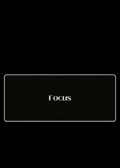Focus Focus | Motivational Mousepads | Custom Mousepads | Office Desk Mat & Table Mat | In Pakistan