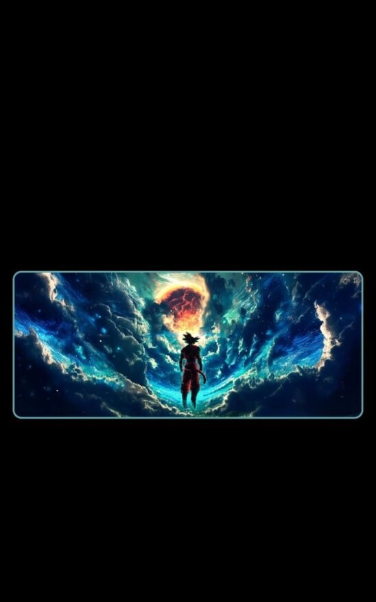 Goku Earth Greatest Defender | Dragoon Ball Z Mousepads | Anime Mousepads | Custom Mousepads | Office Desk Mat & Table Mat | In Pakistan