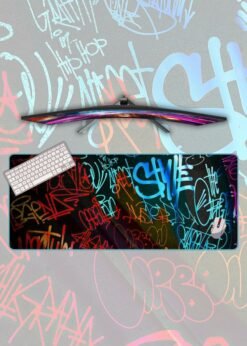 Graffiti Typos | Graffiti Mousepads | Custom Mousepads | Office Desk Mat & Table Mat | In Pakistan