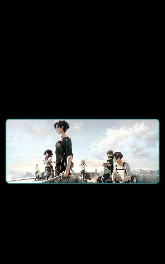 Levi | Attack On Titan Mousepads | Anime Mousepads | Custom Mousepads | Office Desk Mat & Table Mat | In Pakistan