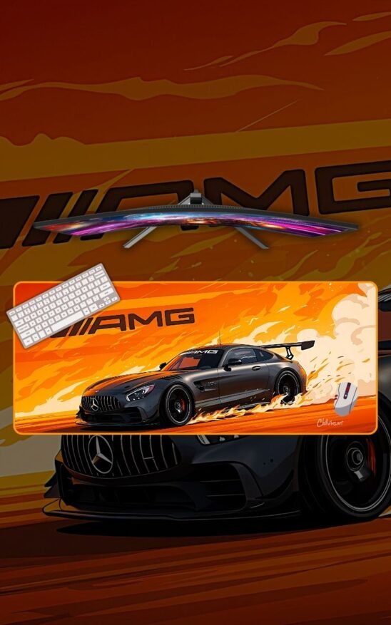 Mercedes Benz AMG GT | Cars & Bikes Mousepads | Custom Mousepads | Office Desk Mat & Table Mat | In Pakistan