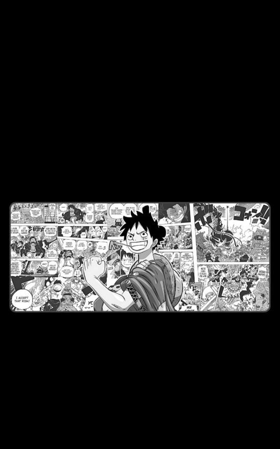 Monkey D. Luffy Manga | One Piece Mousepads | Anime Mousepads | Custom Mousepads | Office Desk Mat & Table Mat | In Pakistan
