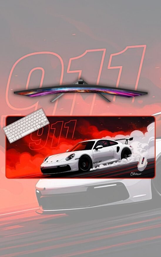 Porsche 911 GT3 | Cars & Bikes Mousepads | Custom Mousepads | Office Desk Mat & Table Mat | In Pakistan