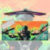 Roronoa Zoro | One Piece Mousepads | Anime Mousepads | Custom Mousepads | Office Desk Mat & Table Mat | In Pakistan