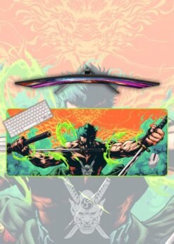 Roronoa Zoro | One Piece Mousepads | Anime Mousepads | Custom Mousepads | Office Desk Mat & Table Mat | In Pakistan