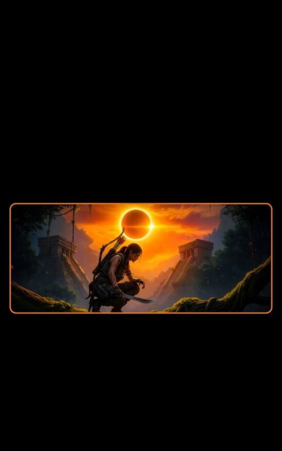 Shadow Of The Tomb Raider | Tomb Raider Mousepads | Custom Mousepads | Office Desk Mat & Table Mat | In Pakistan