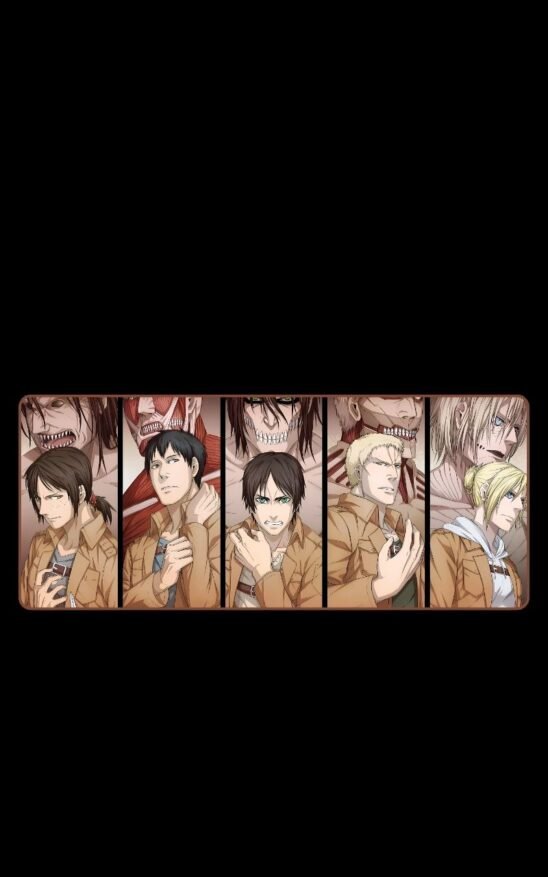 Titan Shifters | Attack On Titan Mousepads | Anime Mousepads | Custom Mousepads | Office Desk Mat & Table Mat | In Pakistan