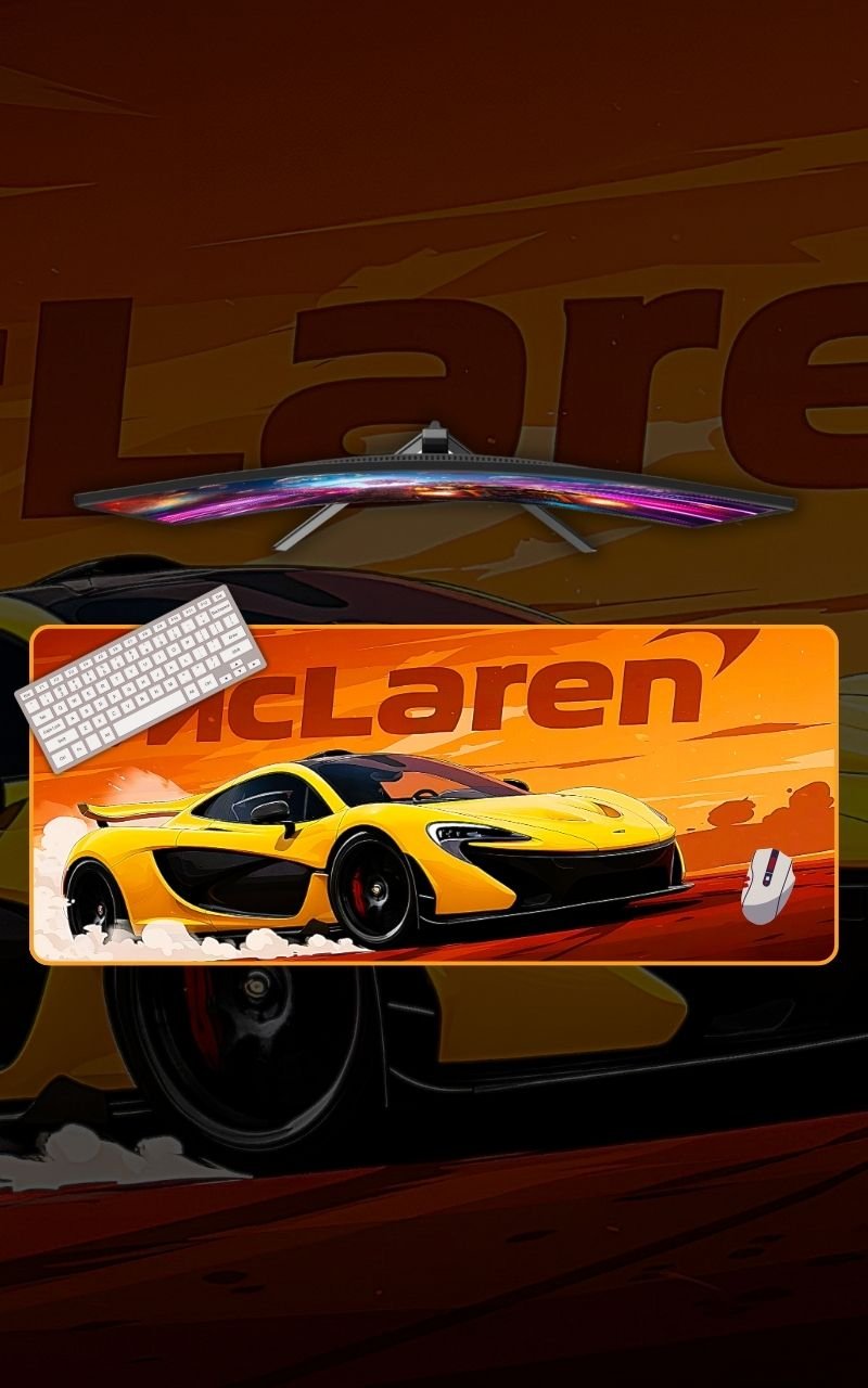 Mclaren P1 | Cars & Bikes Mousepads | Custom Mousepads | Office Desk Mat & Table Mat | In Pakistan