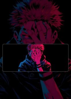 Bold Jujutsu Kaisen | Anime Mousepads | Custom Mousepads | Large Desk Mat/Mousepads | In Pakistan