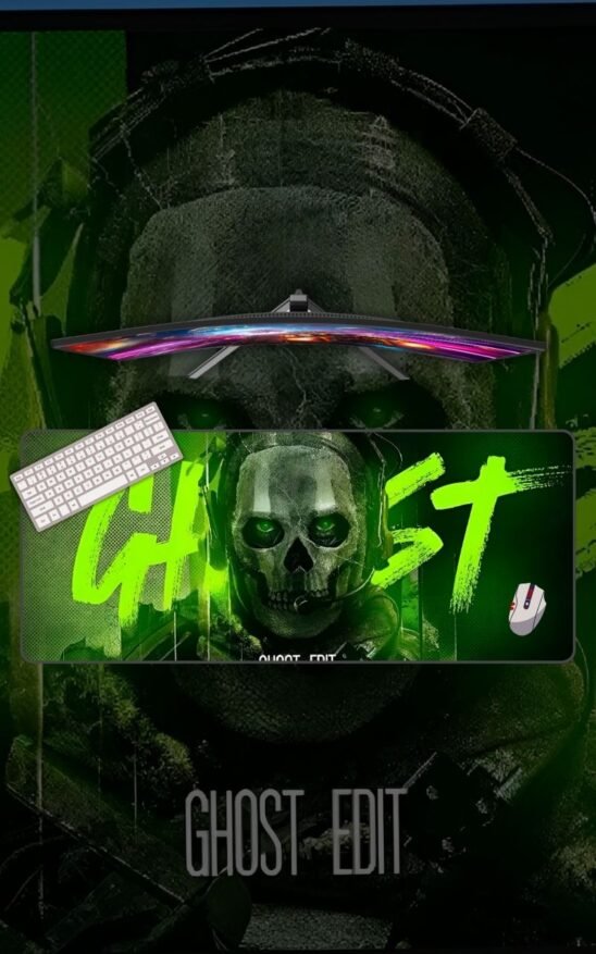 Call of Duty Ghost | Gaming Mousepads | Custom Mousepads | Large Desk Mat/Mousepads | In Pakistan