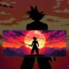 Goku Dominant | Anime Mousepads | Custom Mousepads | Large Desk Mat/Mousepads | In Pakistan