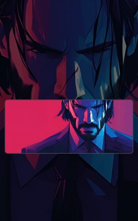 John Wick | Movie & Series Mousepads | Custom Mousepads | Large Desk Mat/Mousepads | In Pakistan