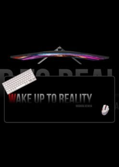Wake Up To Reality By Madara Uchiha Mousepad