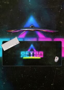 Retro | Gaming Mousepads | Custom Mousepads | Large Desk Mat/Mousepads | In Pakistan