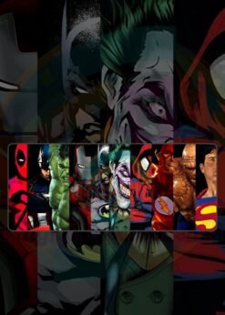 MARVEL VS DC Mousepad