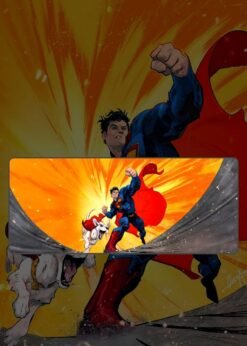 Superman X Hero Pet | Superhero Mousepads | Custom Mousepads | Large Desk Mat/Mousepads | In Pakistan