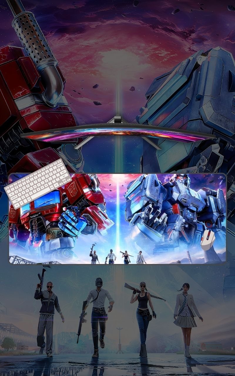 Transformer In Pubg | Transformers Mousepads | Custom Mousepads | Large Desk Mat/Mousepads | In Pakistan