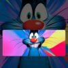 Oggy And The Cockroaches| Cartoon Mousepads | Custom Mousepads | Large Desk Mat/Mousepads | In Pakistan
