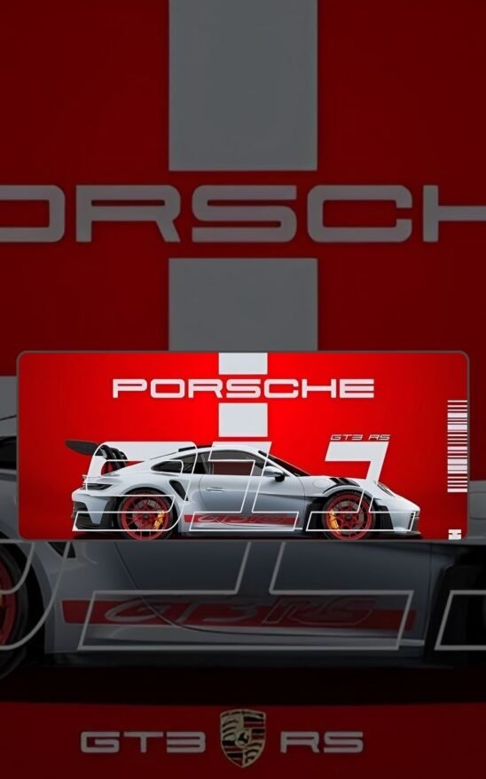 Porsche RSR 911 | Cars & Bikes Mousepads | Custom Mousepads | Large Desk Mat/Mousepads | In Pakistan