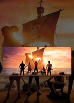 One Piece Netflix Poster | Anime Mousepads | Custom Mousepads | Large Desk Mat/Mousepads | In Pakistan