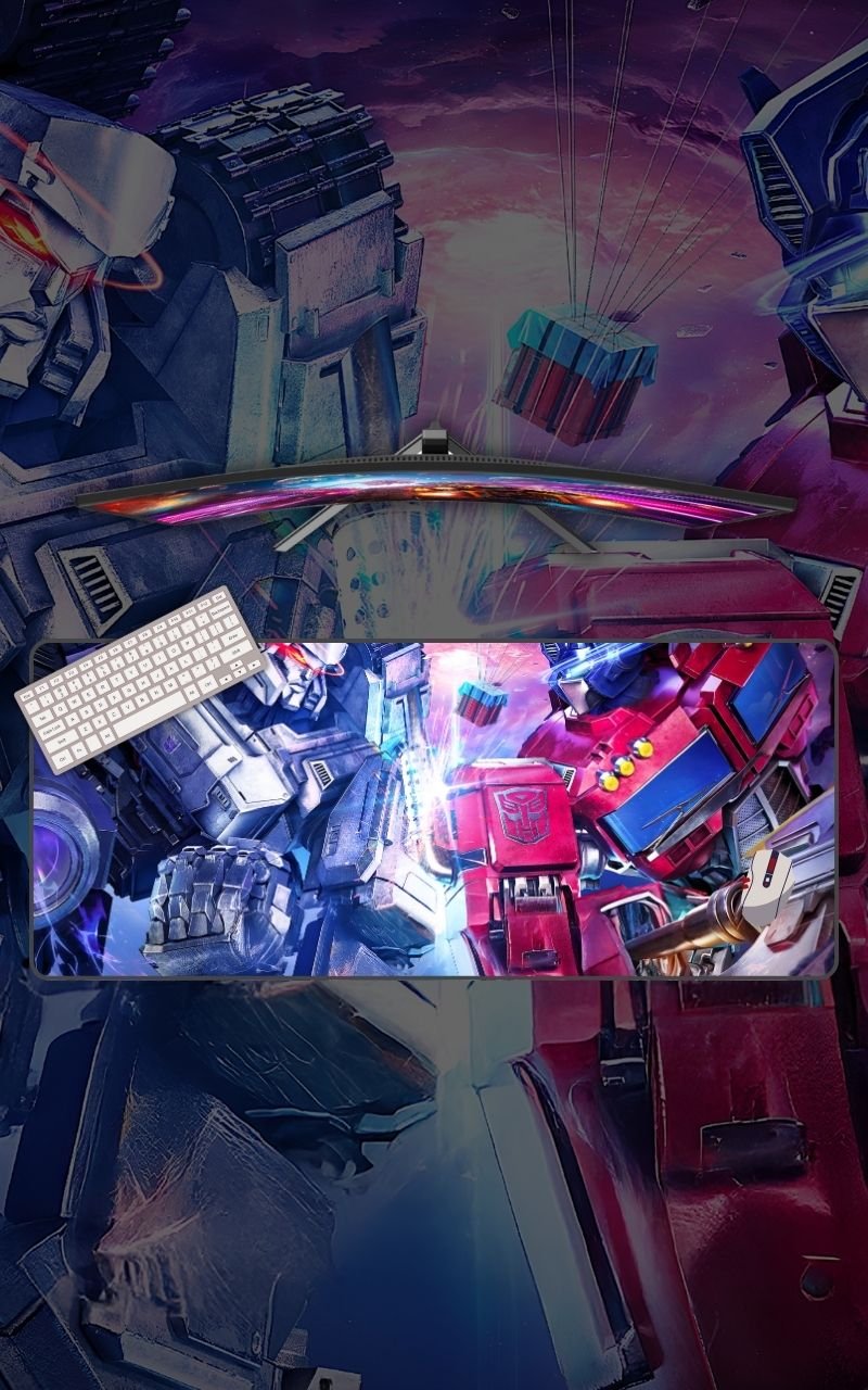 Optimus Prime Megatron | Transformers Mousepads | Custom Mousepads | Large Desk Mat/Mousepads | In Pakistan
