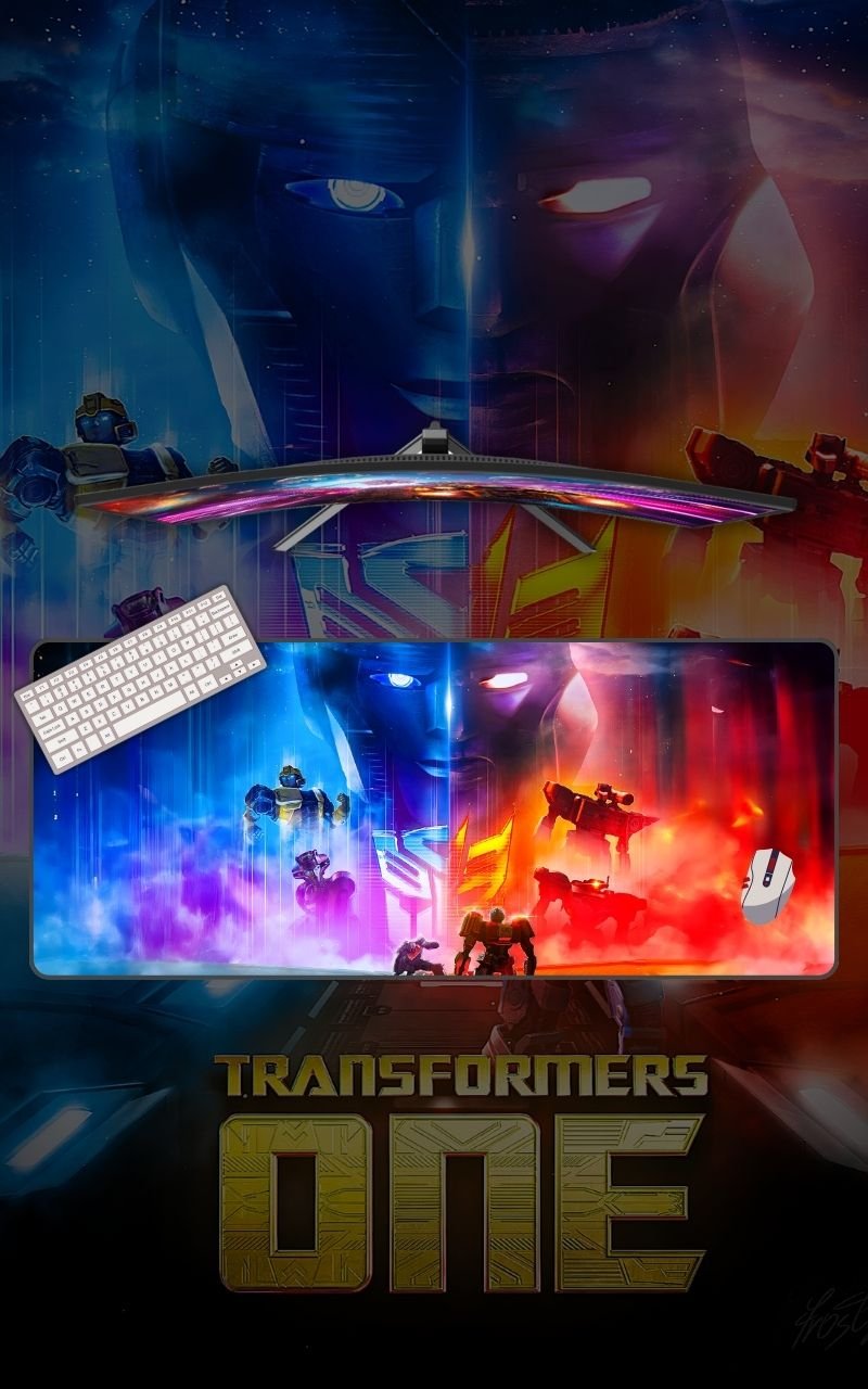 Transformer One Unstoppable Force | Transformers Mousepads | Custom Mousepads | Large Desk Mat/Mousepads | In Pakistan