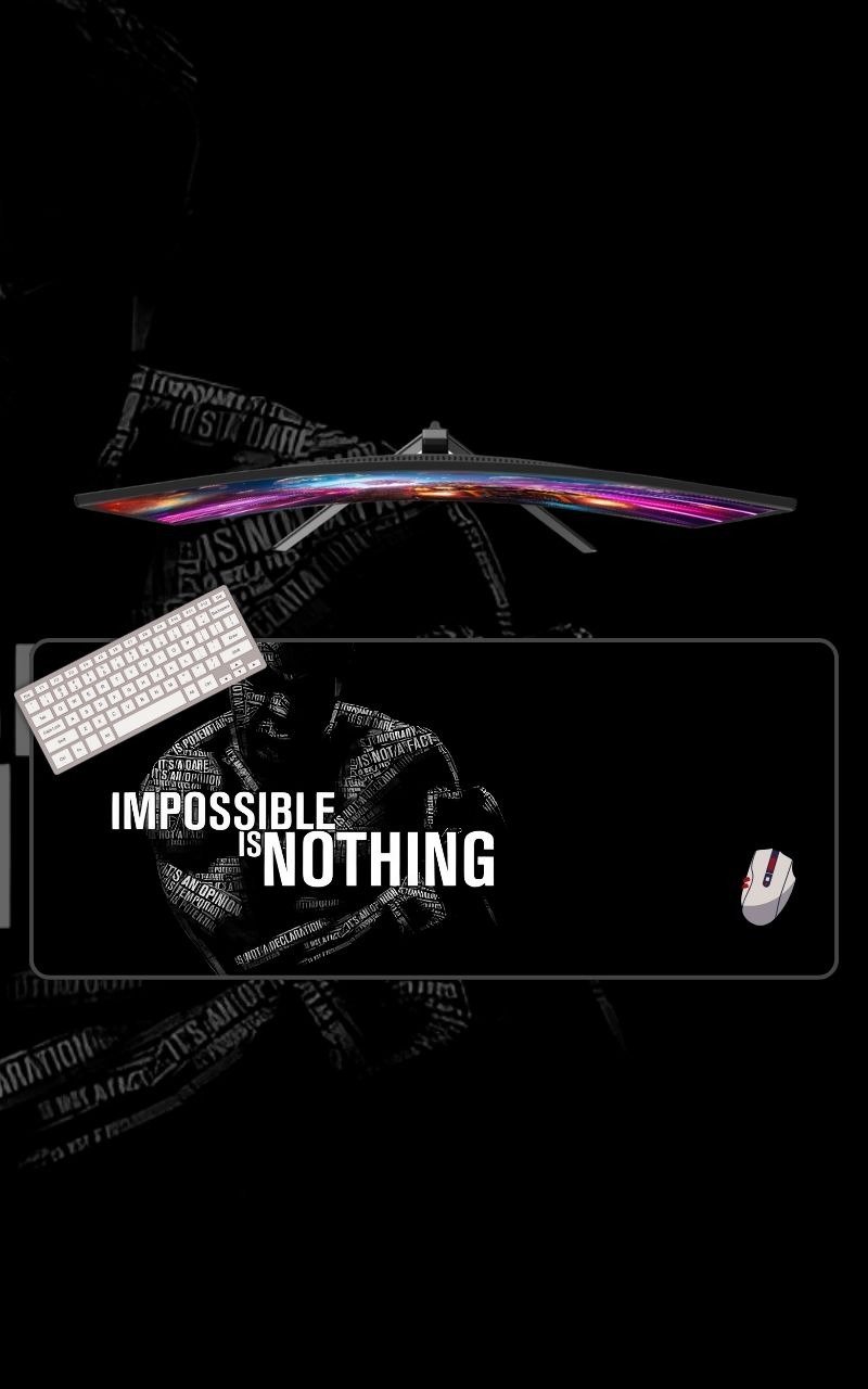 Impossible Is Nothing Mousepad