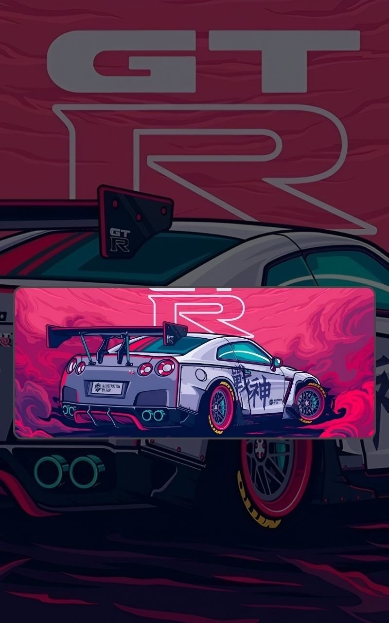 Nissan GT-R Mousepad