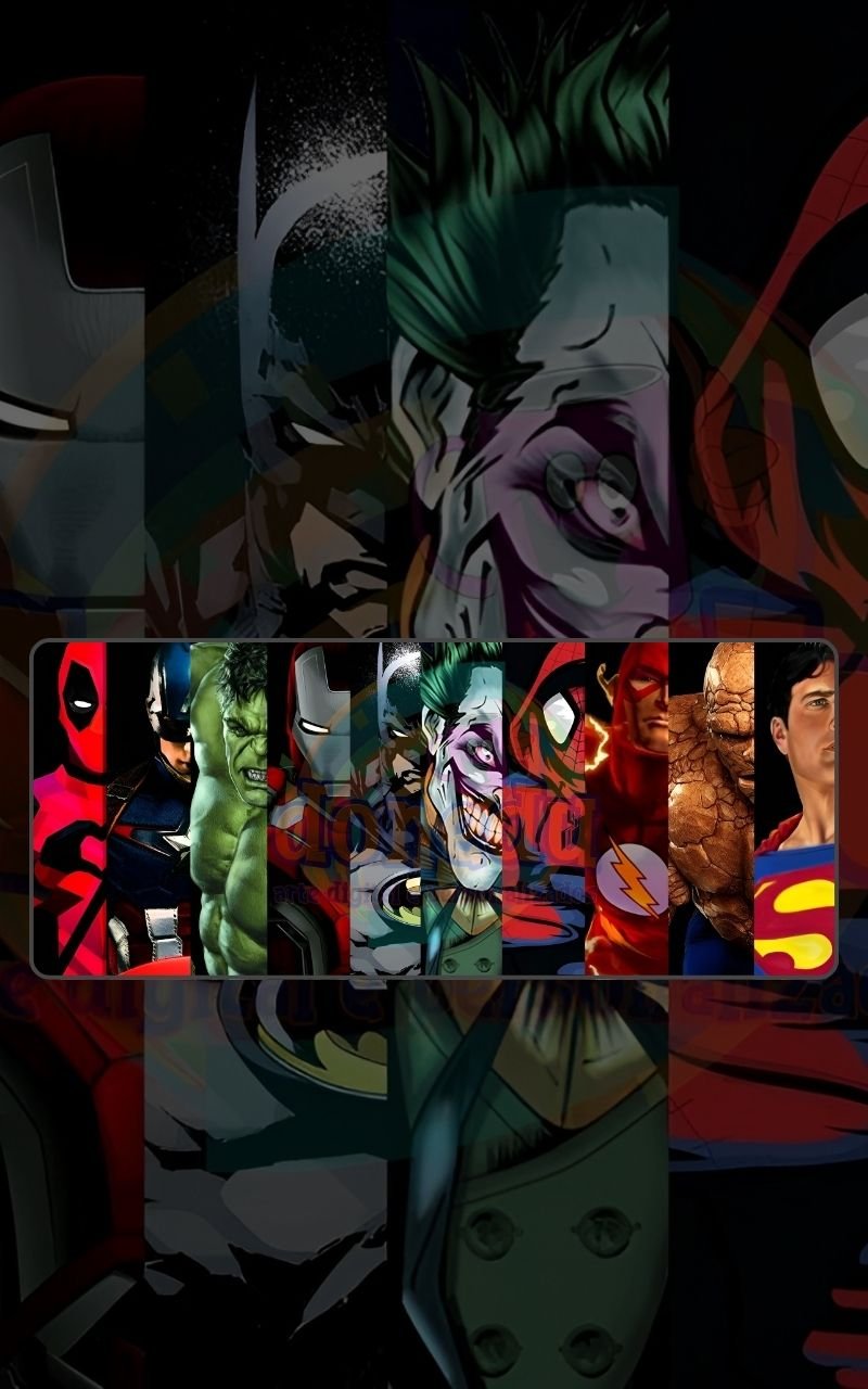 MARVEL VS DC Mousepad