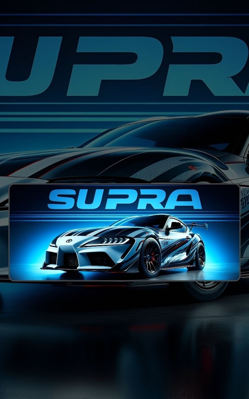 Toyota Supra Mousepad