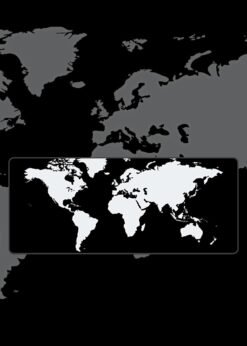 World Map Mousepad