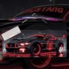 Mustang Gangster Mashup Mousepad
