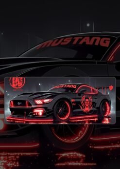 Mustang Gangster Mashup Mousepad