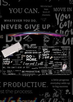 Quotes Motivational Mousepad