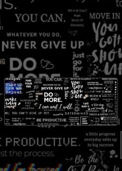 Quotes Motivational Mousepad