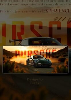 Porsche 911 GTR RS Mousepad