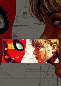 Spider Man And Gwen Stacy Mousepad