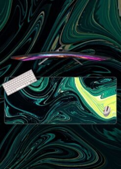 Green Topography Mousepad